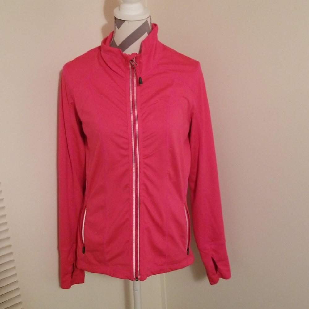 Tangerine jogging jacket